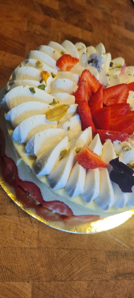 fraisier fait avec passion